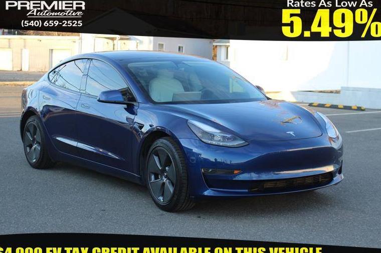 TESLA MODEL 3 2021 5YJ3E1EA3MF069696 image